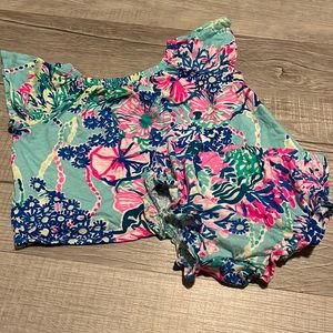 Lilly Pulitzer Tabitha Set Beach you to if 6-12 month - worn once